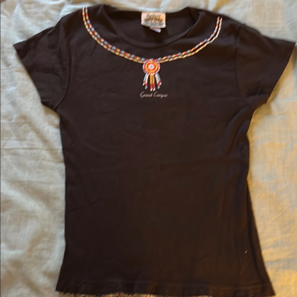 Grand Canyon Black Kids T-Shirt
